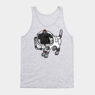 Sci Fi Dog Astronaut Space General Fergus Tank Top